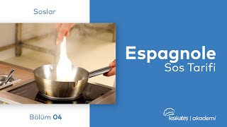 Espagnole Espanyol Sos Nasıl Yapılır [upl. by Disario]