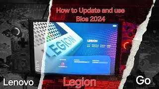 Lenovo  How to Update and Use BIOS Menu  VRAM 2024  Legion Go [upl. by Dympha]