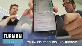 WLANUnterstützung bei iOS und Android deaktivieren  Tech  4K [upl. by Norret]