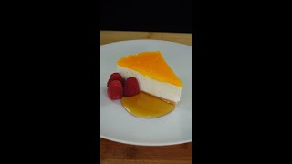 CHEESECAKE ALLE CLEMENTINE SUPER CREMOSA 🍊  Shorts [upl. by Ahtoelc]