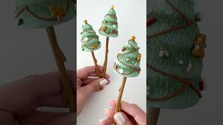 Nightmare Before Christmas Inspired Christmas Tree Cake Pops [upl. by Ethben]