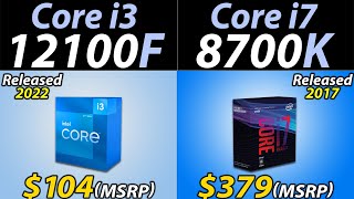 i312100F vs i78700K  Can a LowEnd Outperform a HighEnd [upl. by Annola]