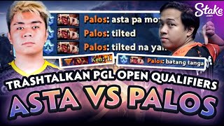 PALOS VS ASTA DAMAY LAHAT PGL OPEN QUALIFIERS [upl. by Barbour]