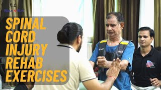 Spinal cord Injury Rehabilitation Exercises Paraplegia Recovery Exercises at Walk N Run Noida [upl. by Yhcir]