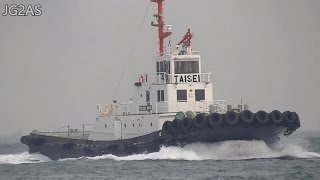 大成丸 タグボート 福島海運 MV TAISEI MARU Tugboat 2016NOV [upl. by Brittaney]