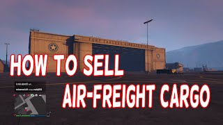 GTA 5  SELL AIRFREIGHT CARGO Daily Objective [upl. by Hak251]