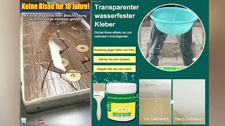 💦【Qualitätsgarantie】Transparenter wasserfester Kleber [upl. by Netsud]