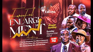 RCCG THE ENVOYS  PRAYER SUNDAY FORCEFUL ENLARGEMENT  SUNDAY 22ND SEPTEMBER 2024 [upl. by Lered]