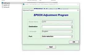 GRATIS TUTORIAL DE EPSON L575 RESET Almuadillas LLENO [upl. by Inatirb]