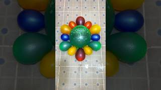 Beautiful Happy Birthday Balloons and Beautiful Various Water Colors with balloons popping reverse [upl. by Imis]