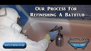 BathCare  Bathtub Refinishing HD Video  MN Twin Cities [upl. by Esorlatsyrc]