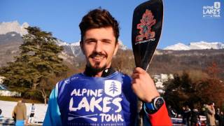 GlaGla race 2017 over 300 paddlers from a drone  Talloires Lake Annecy [upl. by Hebbe]