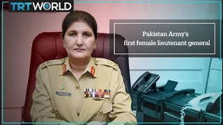 Nigar Johar Pakistan Armys first female lieutenant general [upl. by Wrand]