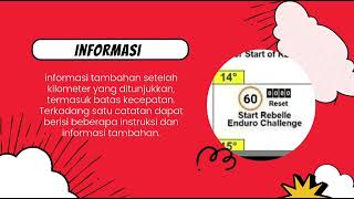 Cara Membaca Roadbook Rally rally roadbook indonesiarally indonesialandscaperally1372 [upl. by Brenna]