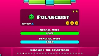 Geometry Dash  Polargeist All Coins [upl. by Gnav]