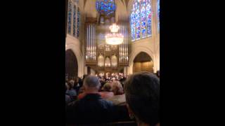 Concert à lEglise Américaine dimanche 22 mars 2015 Requiem de Fauré extrait [upl. by Ellekcir620]