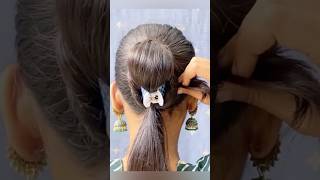 Easy Juda Hairstyle With Clutcher✨ hairtutorial shorts viral [upl. by Kerry]