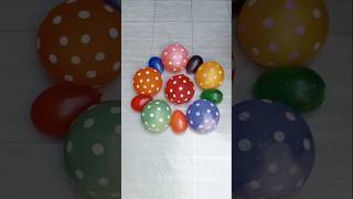 Colorful Popping Water Balloon Reverse Video Asmr Oddly Satisfying [upl. by Aiyekal]