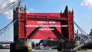 Cardiology Conference  London  Allied Academies  Cardiology Congress  October  2018 [upl. by Helene623]