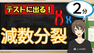 減数分裂（生命の連続性）【中3理科わかりやすい授業動画】 [upl. by Eidnak]