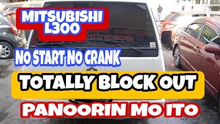 MITSUBISHI L300 No start No crank Totally black out [upl. by Jeavons]