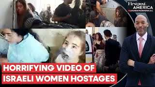 Families of Hostages Release Video of Israeli Women Soldiers Being Abducted  Firstpost America [upl. by Davita]