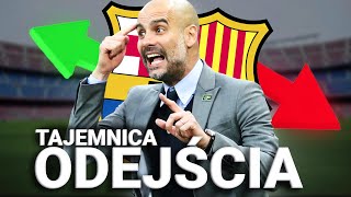 DLACZEGO GUARDIOLA ODSZEDŁ Z BARCELONY [upl. by Gaskin]