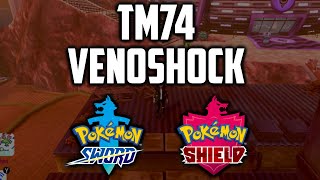 Where to Find TM74 Venoshock in Pokemon Sword amp Shield [upl. by Toogood376]