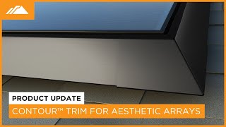 IronRidge Contour™ Trim  Solar Skirt for Aesthetic Arrays [upl. by Juanita261]