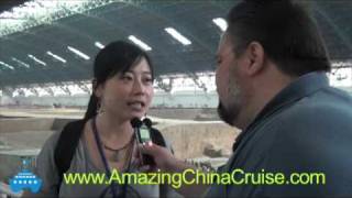 Viking River Cruises Excursion to Terra Cotta Army in China [upl. by Noraha]