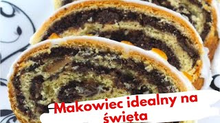 Makowiec zawijany pyszny jak u mamy Pieczemy 40 minut [upl. by Nielsen387]