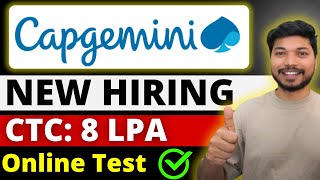 Capgemini Off Campus Hiring 2024  Capgemini hiring  Apply online  Job4freshers [upl. by Witt983]