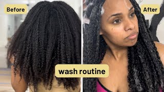 dry and crusty to clean and juicy naturalhair washday [upl. by Margarethe]