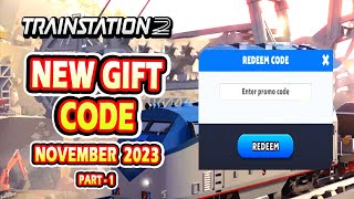 Trainstation 2 Games New Redeem Code  Trainstation 2 Games New Gift Code November 2023 Part  1 [upl. by Salmon770]