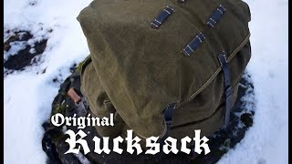 Gebirgsjäger Rucksack Review and Repair [upl. by Ainar269]