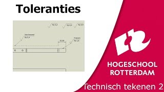 Technisch Tekenen 2  Toleranties en Passingen [upl. by Arvonio]