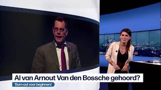 VRT journaal over Arnout Van den Bossche in de Lotto Arena [upl. by Giustina]