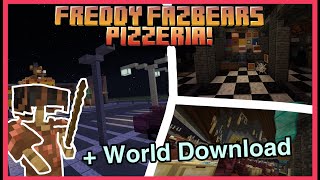 Freddy Fazbear’s Pizzeria in Minecraft  FNAF MAP [upl. by Laurene]