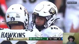 Reacting to Colorado vs Colorado State  Full Game Highlights  2024 College Football [upl. by Radford]