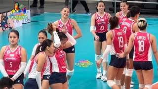 Creamline after the game against Galeries Mar 7 2024 [upl. by Carey952]