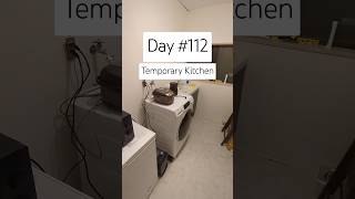 Day 112 of Japanese House Renovation Temporary Kitchen japanesehouse homeimprovement diy japan [upl. by Adlemi]