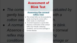 Assessment of corneal blink test  blink reflex in newborn [upl. by Aloap]