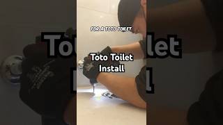 Installing A Toto Toilet [upl. by Vida]