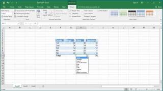 How to total rows and columns in Excel [upl. by Stutman180]