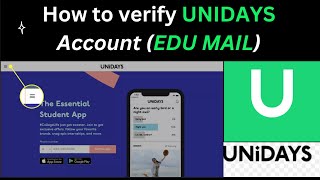 How to verify UNIDAYS Account Edu mail Free AirPods amp Apple Pencil  Verify Apple Unidays Account [upl. by Ennyroc]