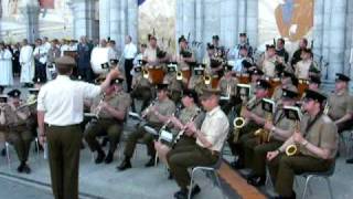 PMI 2009 Lourdes  musique inter armées [upl. by Smailliw]