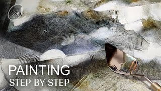 Abstract Painting for Beginners Acrylic  Easy Step by Step Tutorial  Abstract 28 [upl. by Ientruoc]