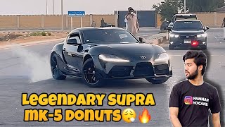 Saturday track Do darya 🔥❤️  The showstopper SUPRA MK5 Donuts🍩  Hannanhocane [upl. by Simona]