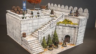 Gondorian Building Tutorial for the Middle Earth Strategy Battle Game [upl. by Acirretahs471]