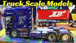 TruckCamion Scale Models by Italeri amp Revell Mercedes Actros Scania R730 T142M Kenworth K100 [upl. by Fogarty]